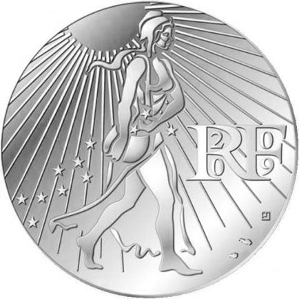 Franciaország 25 € 2009 – A magvető