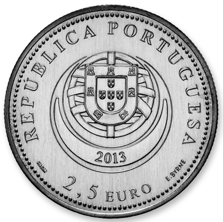 Portugália 2,50 € V. Castelo 2013-as gyűjteményei