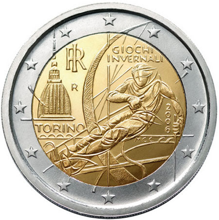 Olaszország 2 € 2006. évi téli olimpiai játékok