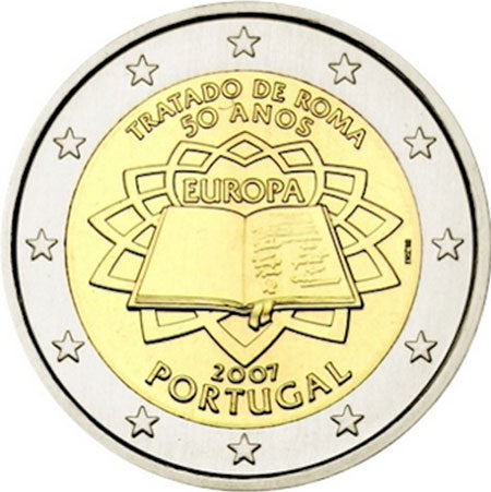Portugália 2 € Római Szerződés 2007