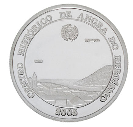 Portugália 5 € 2005 - Angra do Heroísmo Prata Proof