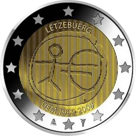 Luxemburg 2 € E.M.U. 2009