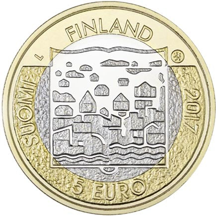 Finnország 5 € Mannerhein 2017