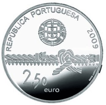 Portugália 2,50 € Belém-torony 2009