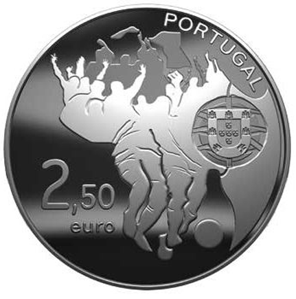 Portugália 2,50 € 2010-es labdarúgó-világbajnokság