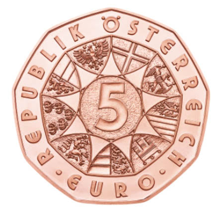 Ausztria 5 € New Impulse 2017