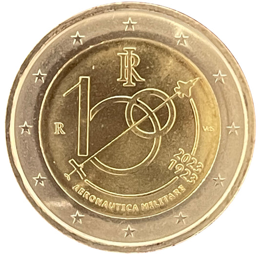 Italia 2 € 100 éves a légierő 2023
