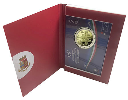 Italia 2 € 170 éves az olasz rendőrség alapítványa 2022 FDC COINCARD