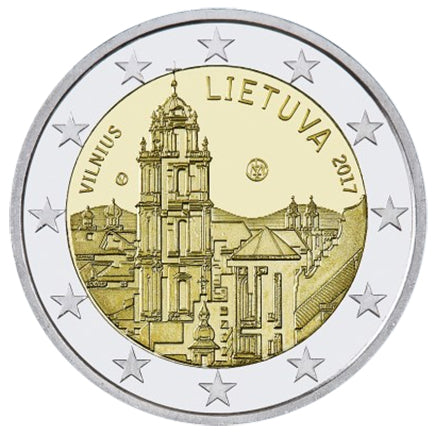 Litvánia 2 € Vilnius 2017
