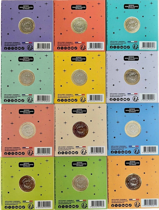 Franciaország 5 € táblagyűjtemény 2025