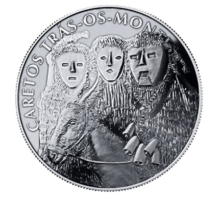 Portugália 2,5 € Caretos Trás-os-Montes Silver Proof 2017