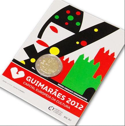Portugália 2 € Guimarães 2012 BNC