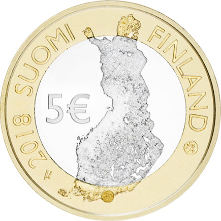 Finnország 5 € Maritime Helsinki 2018