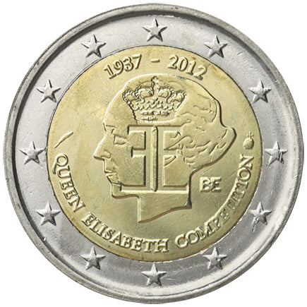 Belgium 2 € Erzsébet királynő 2012