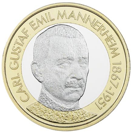 Finnország 5 € Mannerhein 2017
