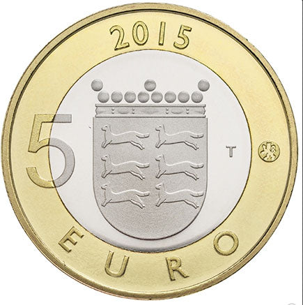 Finnország 5 eurós görény – Ostrobothnia 2015