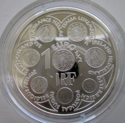 Franciaország 1,50 € Az Euro 2002 első éve