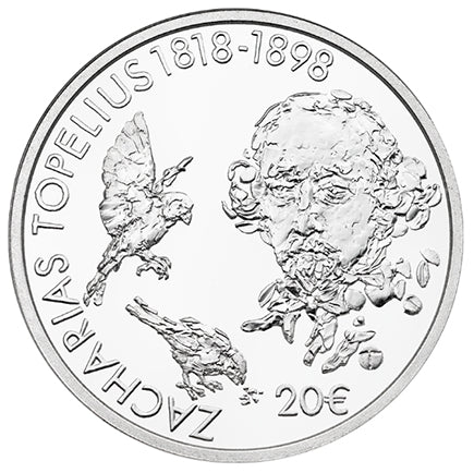 Finnország 20 € Topelius 2018