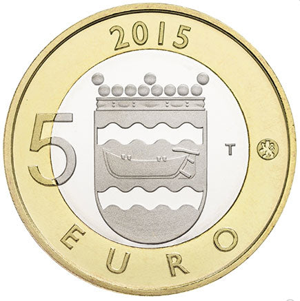 Finnország 5 € Uusimaa Porcupine 2015